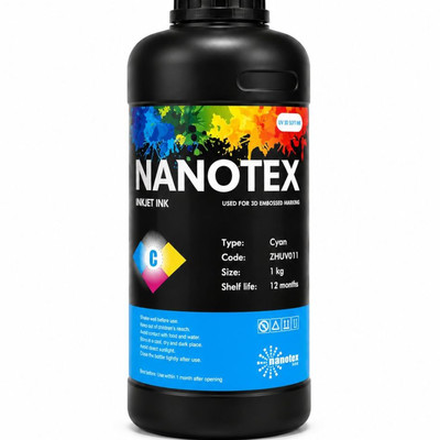 NANOTEX 3D Soft Ink Cyan 1kg (UV)