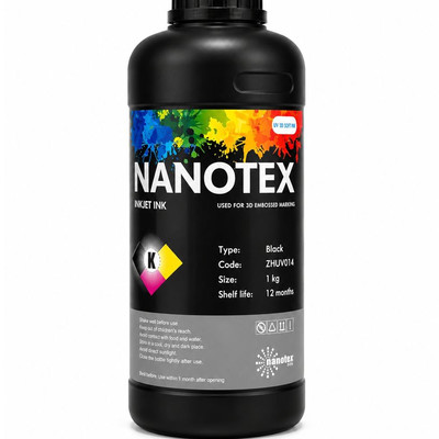 NANOTEX 3D Soft Ink Black 1kg (UV)